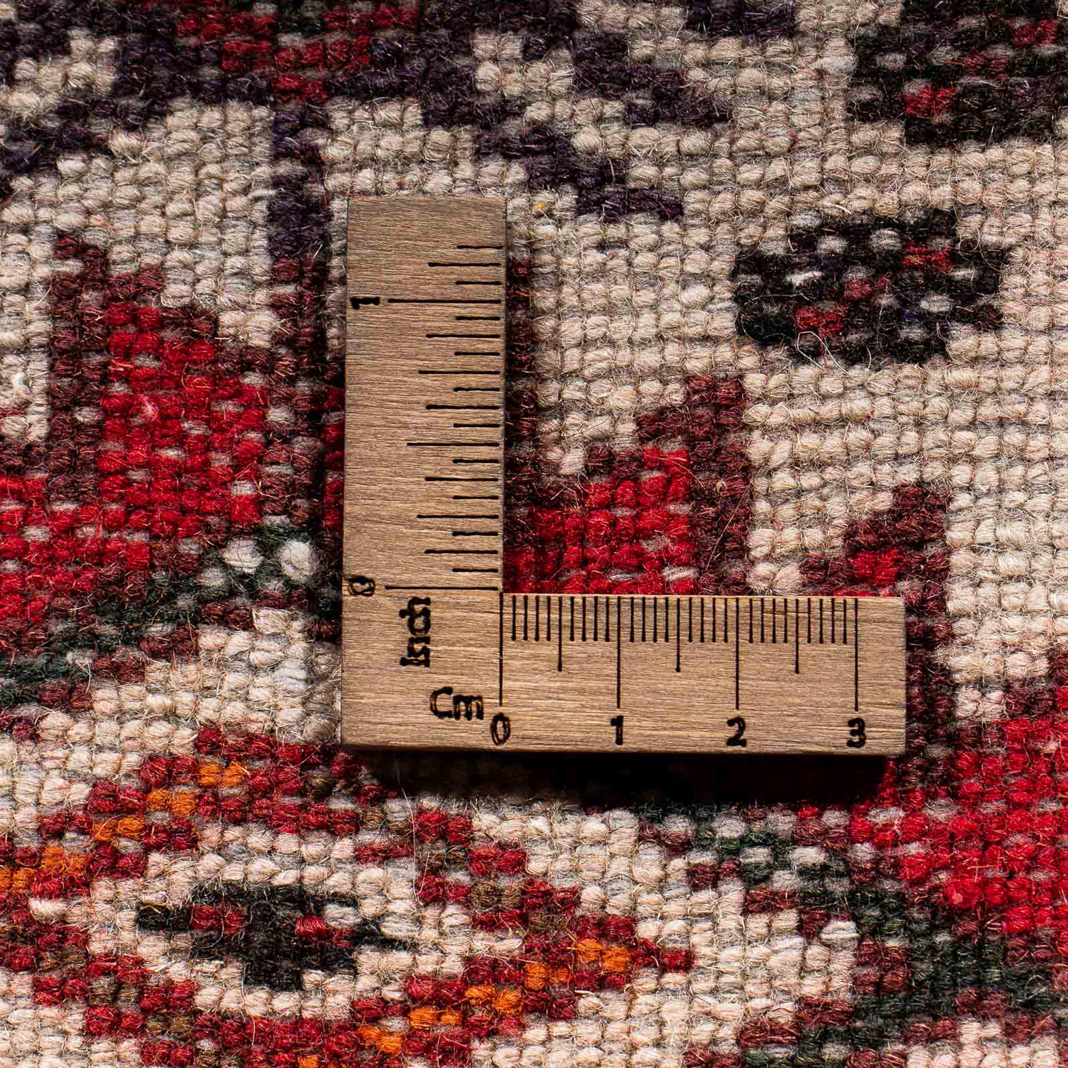 Orientteppich Perser - - morgenland, Einzelstück Handgeknüpft, 10 100 Wohnzimmer, Nomadic - mm, mit 155 Zertifikat x dunkelrot, rechteckig, cm Höhe