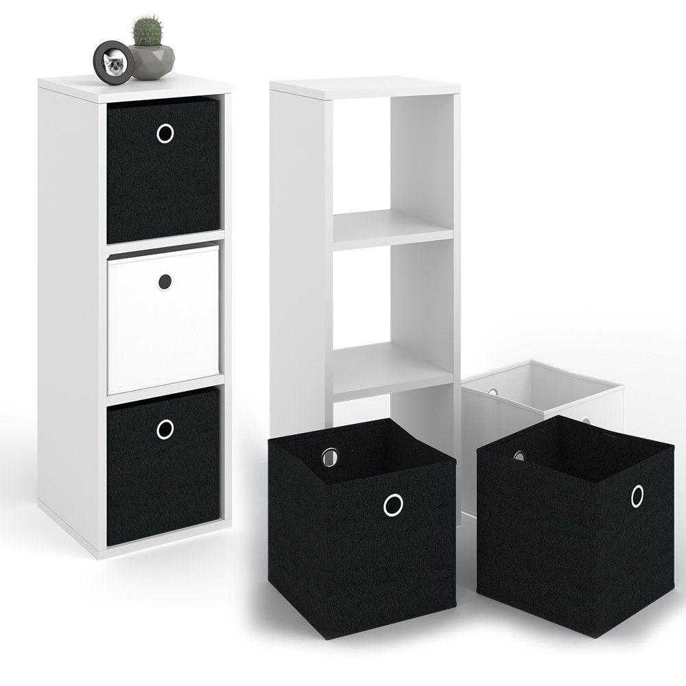 Vicco Raumteiler Hylda, Weiß, 29 x 83 cm