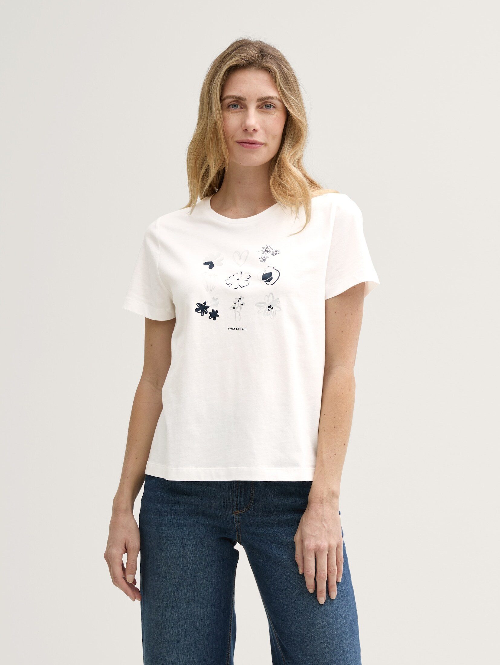 TOM TAILOR T-Shirt T-Shirt mit Print günstig online kaufen