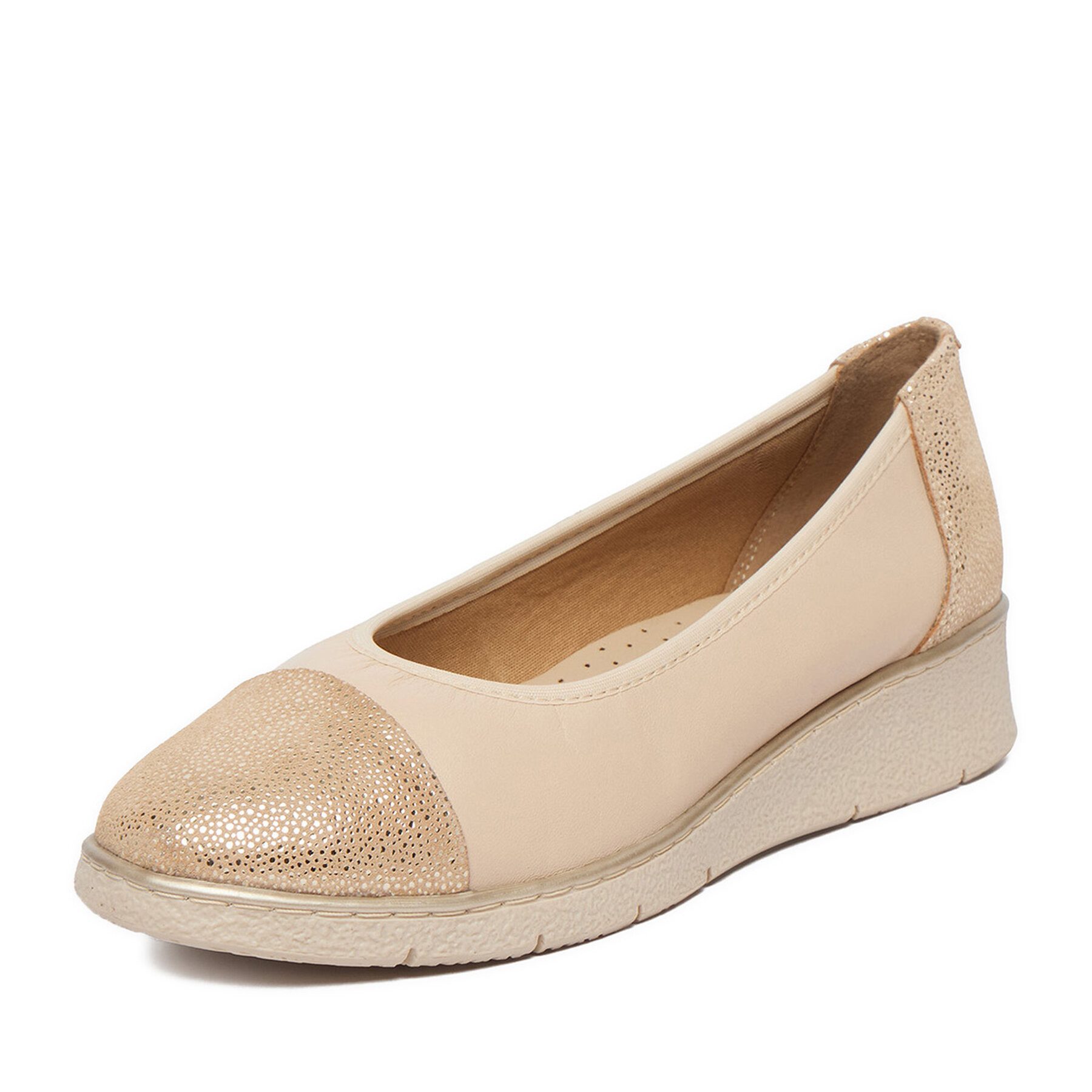 Go Soft Go Soft Damen Ballerinen Beige Ballerina