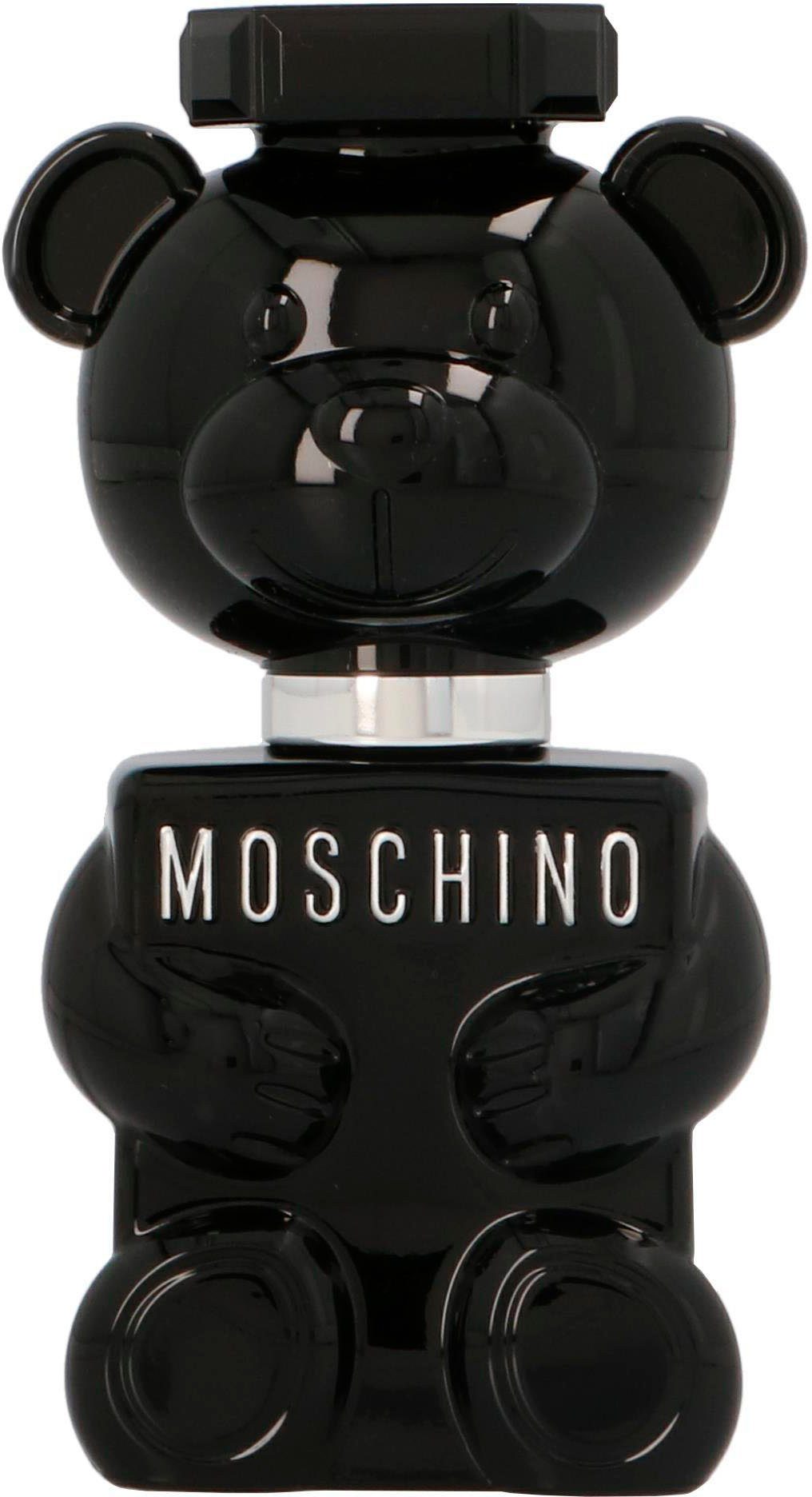 Moschino Eau de Parfum Toy Boy, Würziger Herrenduft mit Birne, Gewürznelke, Magnolie und Vetiver.