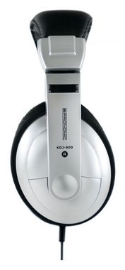 Pronomic KDJ-900 DJ-Kopfhörer (verstellbarer Kopfbügel, inkl. Adapter)