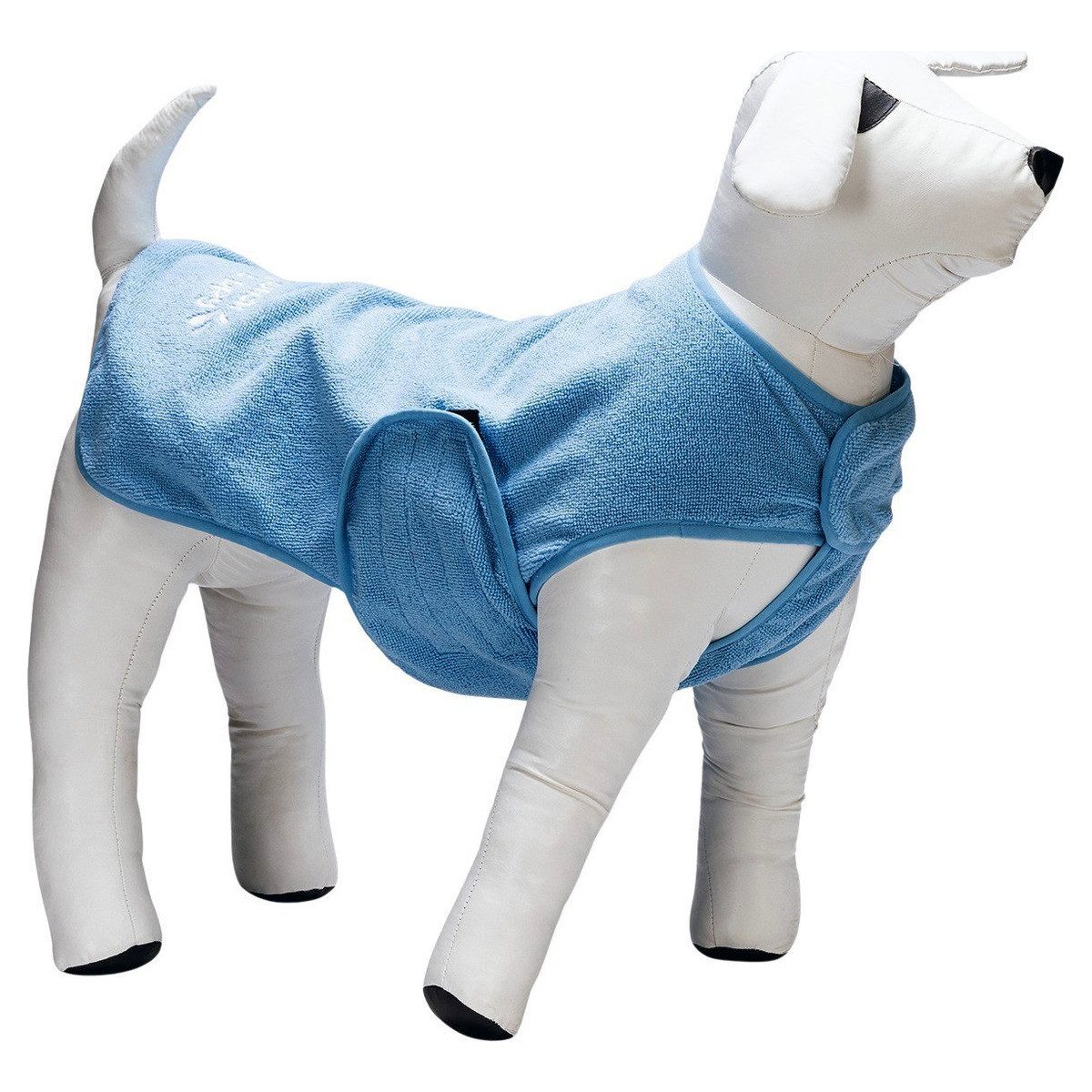 Beeztees Hundebademantel Hundebademantel Aras blau
