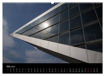 CALVENDO Wandkalender Hafen Hamburg (Premium, hochwertiger DIN A2 Wandkalender 2023, Kunstdruck in Hochglanz)