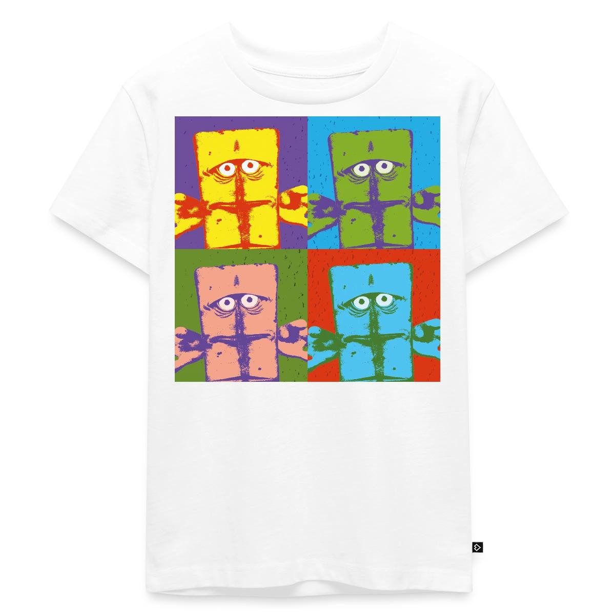 T-Shirt Bernd Das Brot Pop-Art Buntes Design Kinder Premium T-Shirt