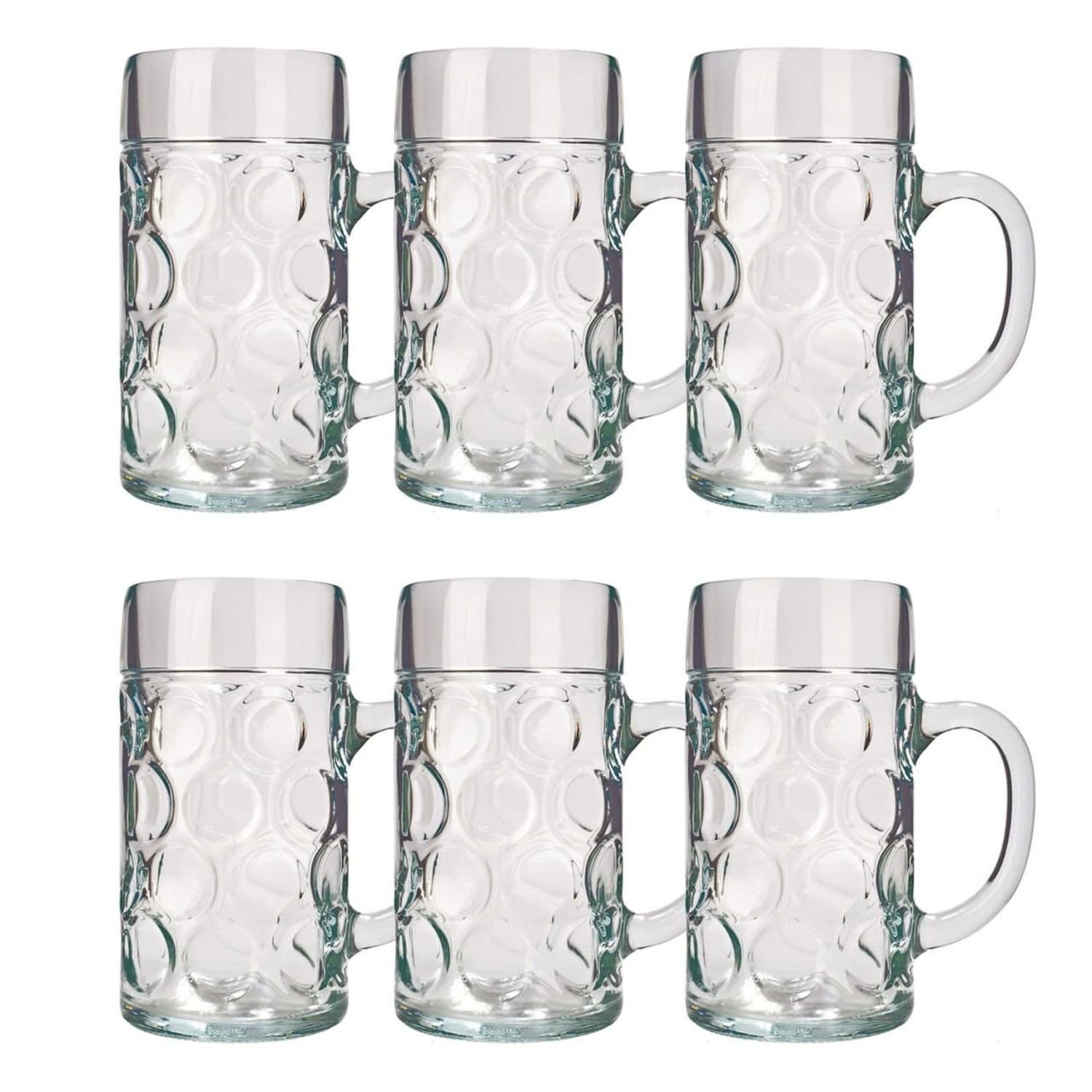 ich-zapfe Glas Bierglas 6er Set Biergläser ISAR 0,3 Liter