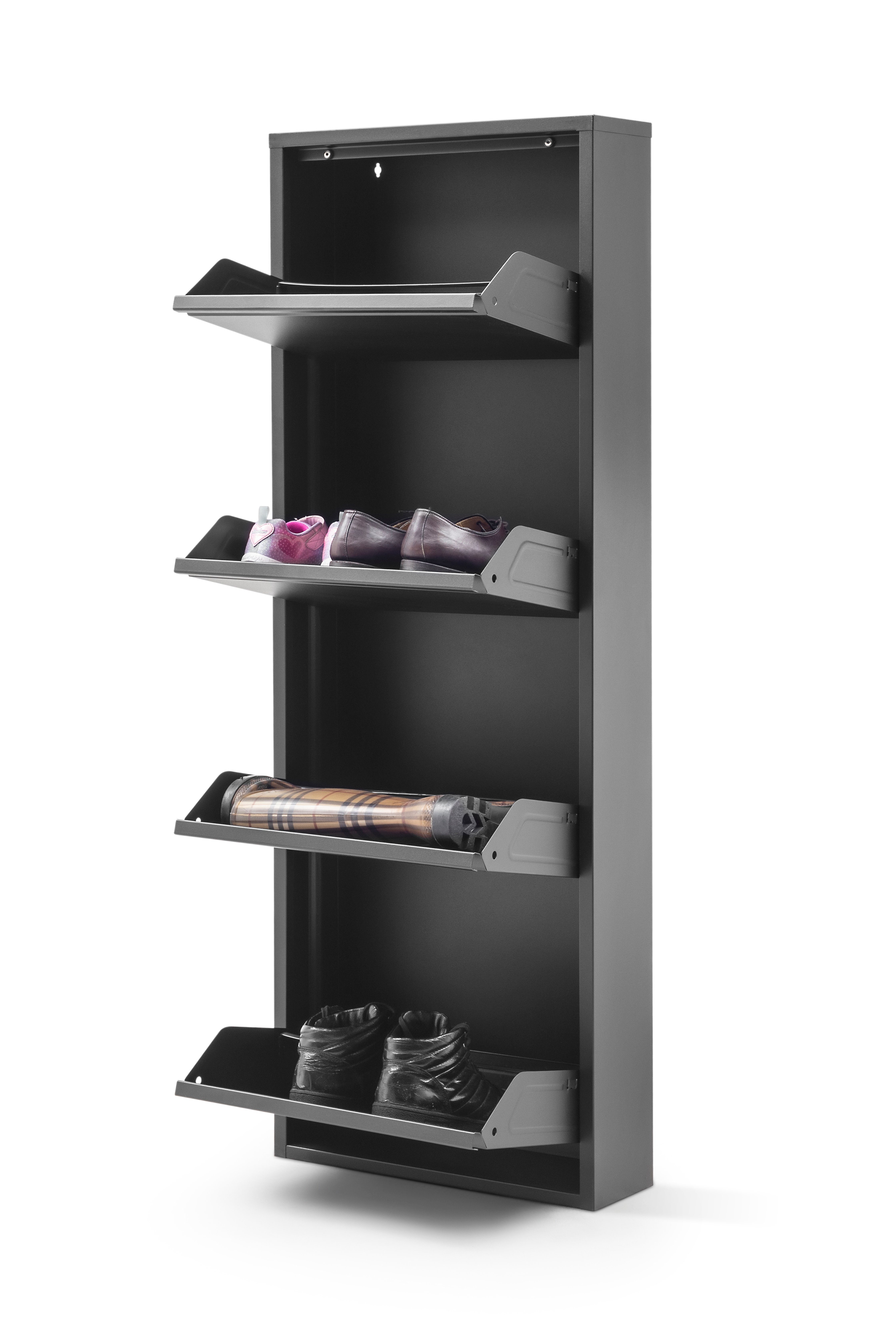 gowoll Schuhregal Schmal Schuhschrank Metall Schuhkipper günstig online kaufen
