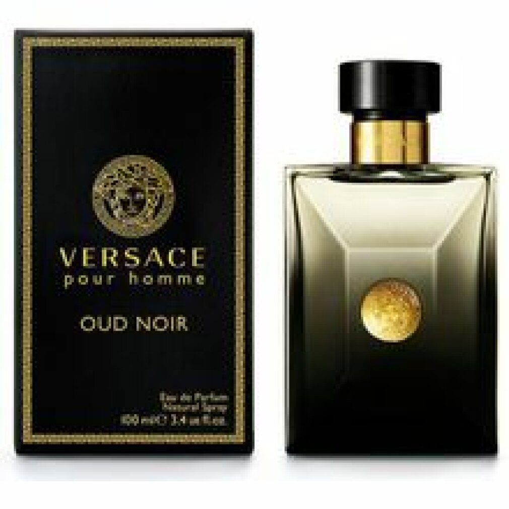 Cologne de 100ml Noir Parfum Eau Pour Oud Versace de Homme Versace Eau