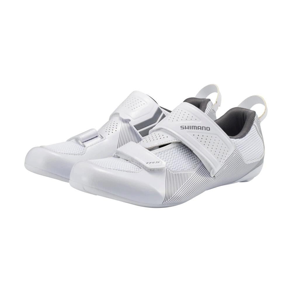 Shimano SHIMANO Fahrradschuhe TR501 Herren/Damen Road SPD-SL ? Größe 45, Weiß Fahrradschuh