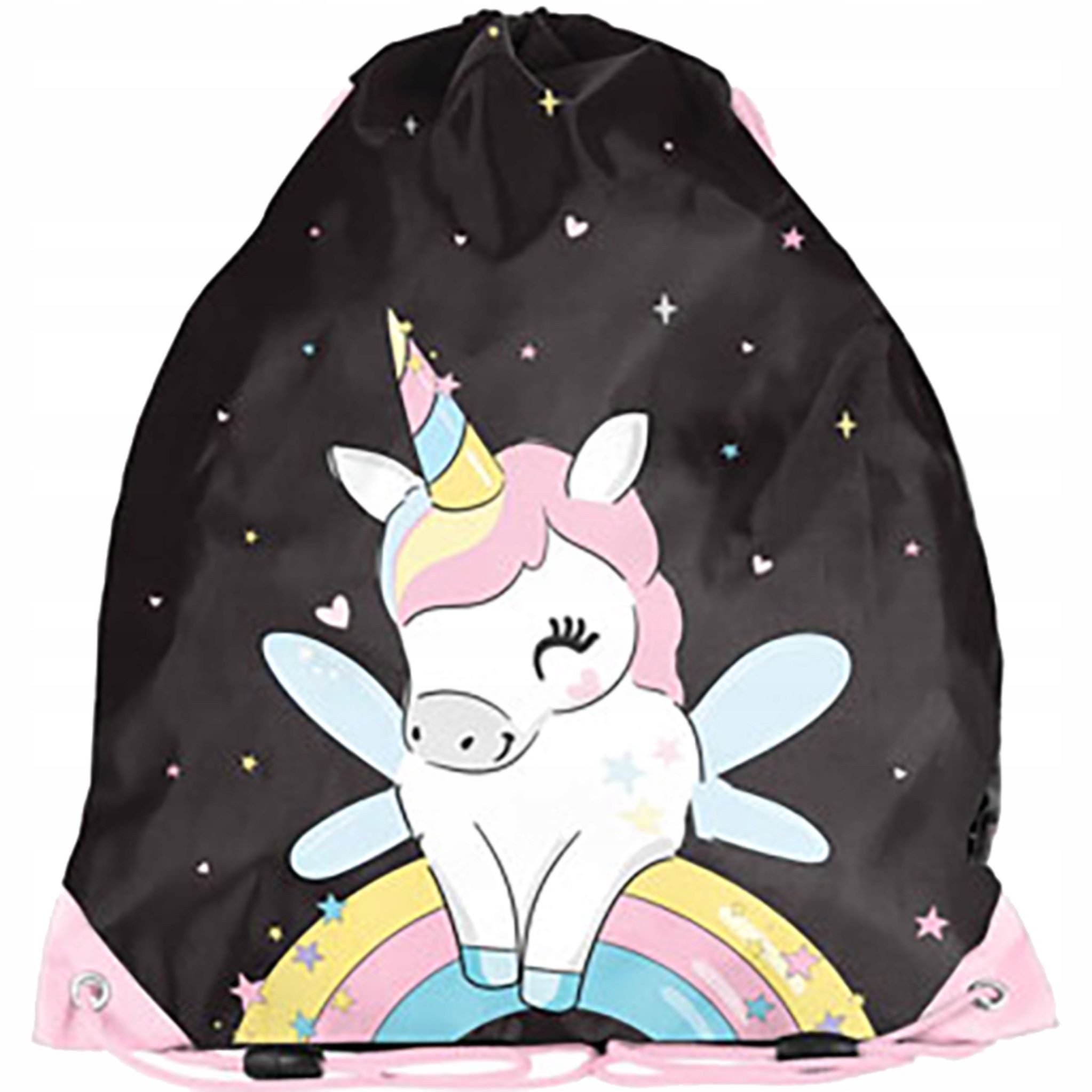 Kinderrucksack Niedliche Einhorn Schuhtasche für Mädchen