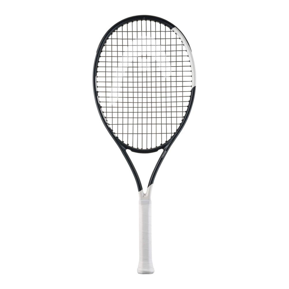 Tennisschläger Speed JR 26in (11-14 Jahre) 2026 schwarz/weiss - besaitet