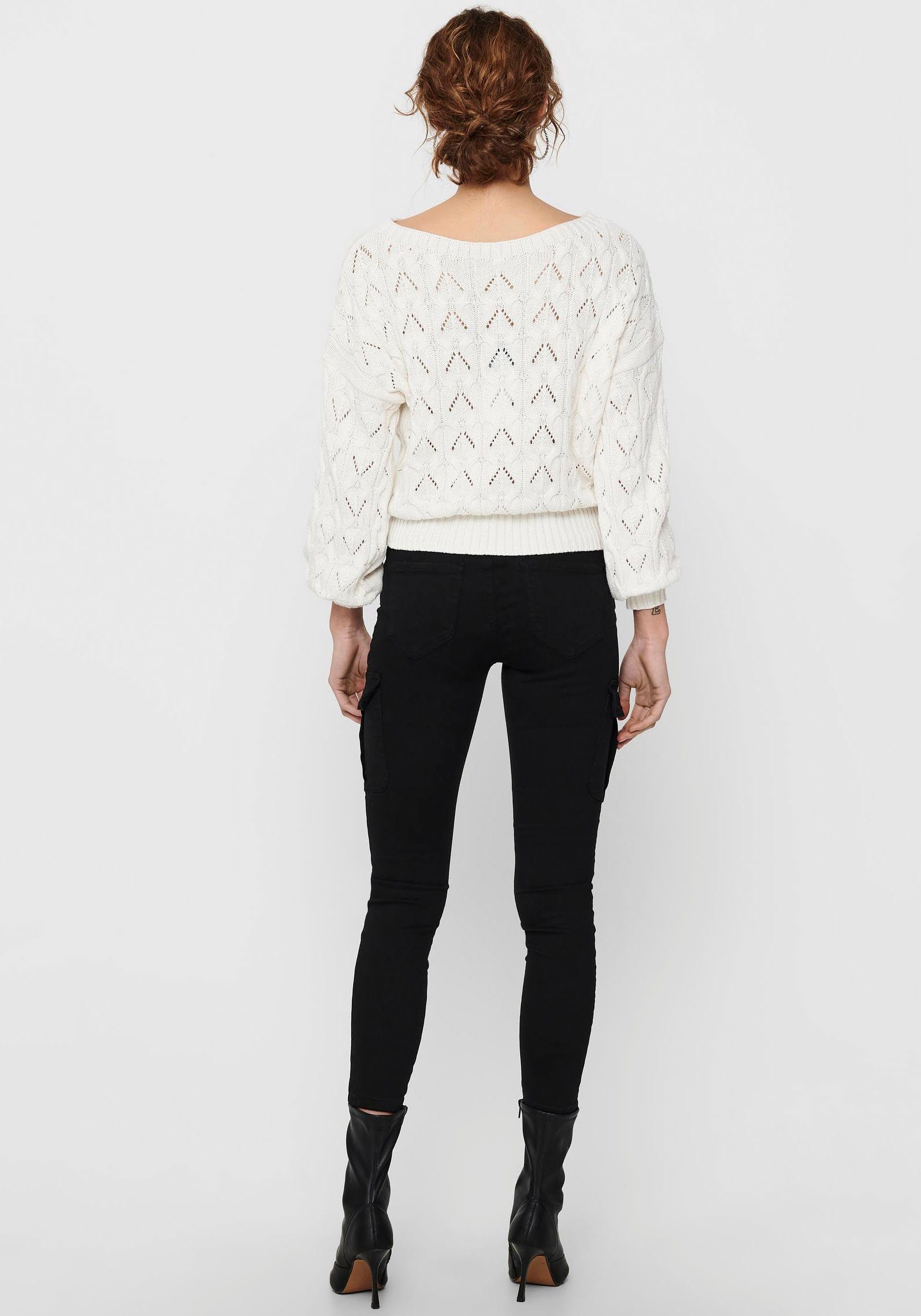 ONLY Strickpullover ONLBRYNN LIFE STRUCTURE L/S PUL KNT