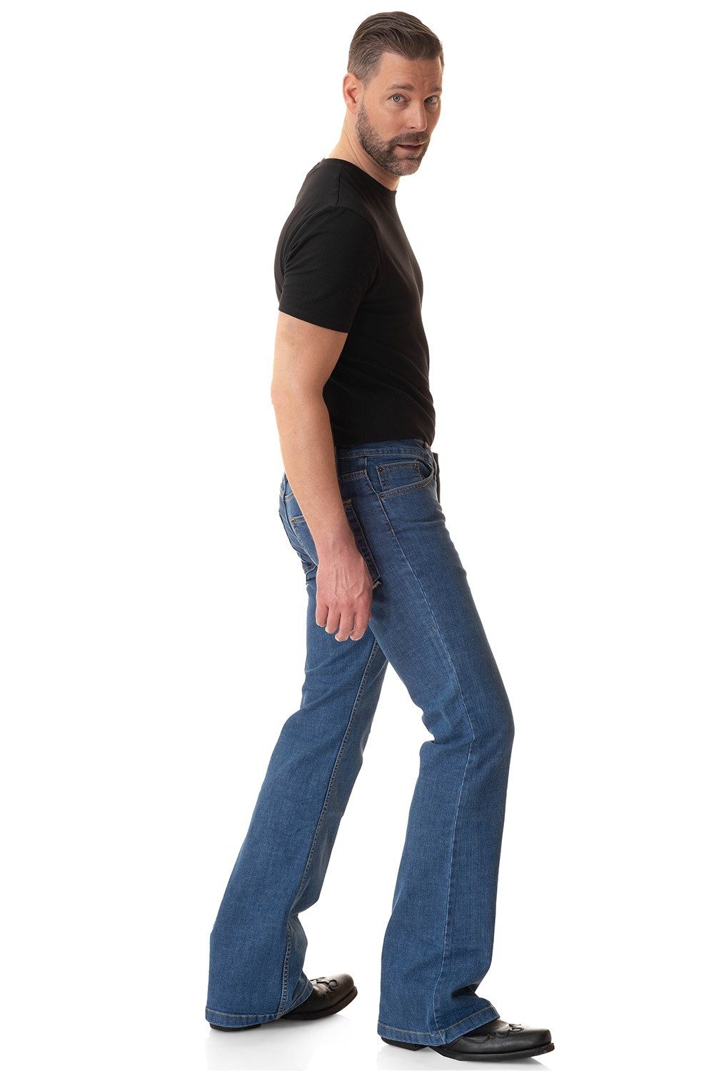 Comycom Bootcut-Jeans Herren STAR EASY