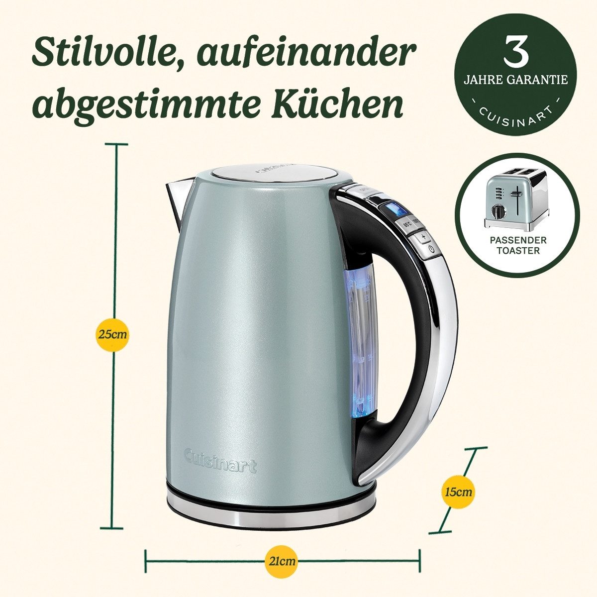 Cuisinart Wasserkocher Multi-Temp Jug electric kettle