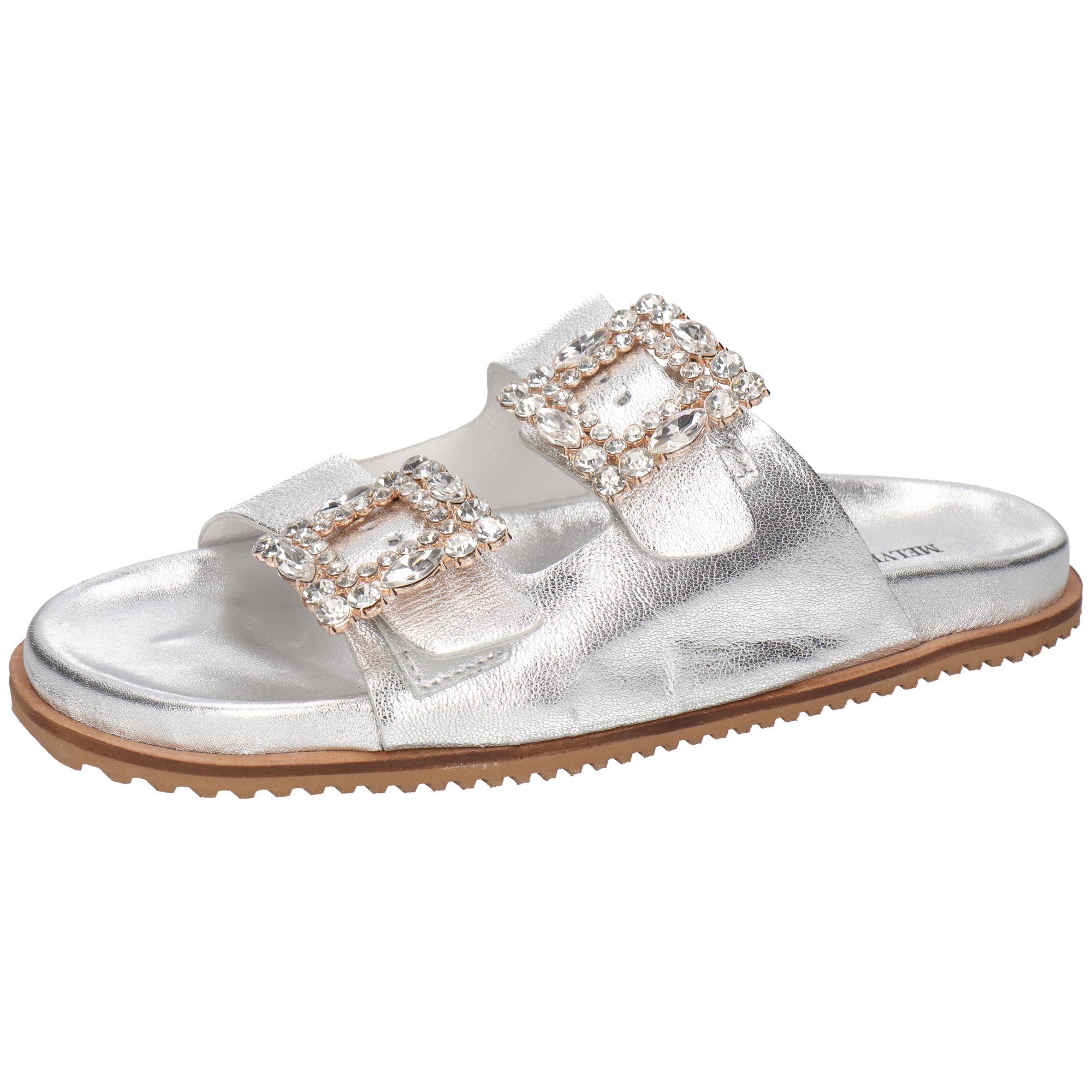 Melvin & Hamilton Eve 1 Leder-Pantoletten für Damen Pantolette Flache Absät günstig online kaufen