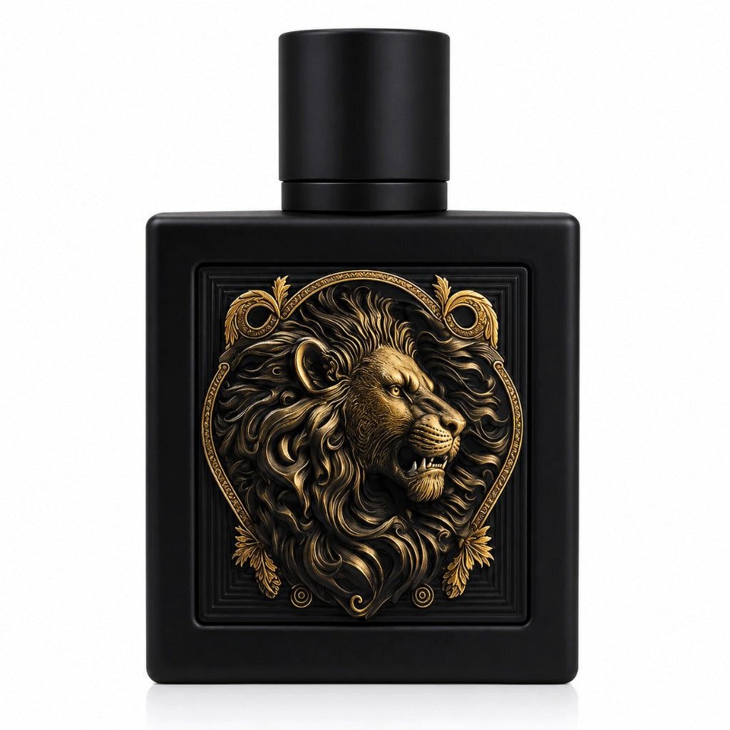 Rayhaan Duft-Set Lion EDP 100 ml + Parfümzerstäuber (leer)