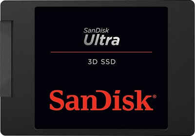 Sandisk Ultra 3D SSD interne SSD (500GB) 2,5"" 560 MB/S Lesegeschwindigkeit, 530 MB/S Schreibgeschwindigkeit