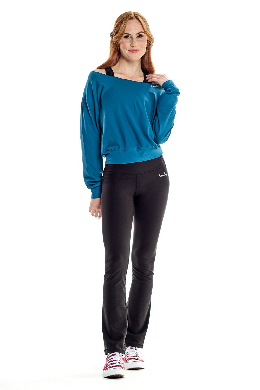 Light Longsleeve Functional LS003LS Winshape Soft teal and green