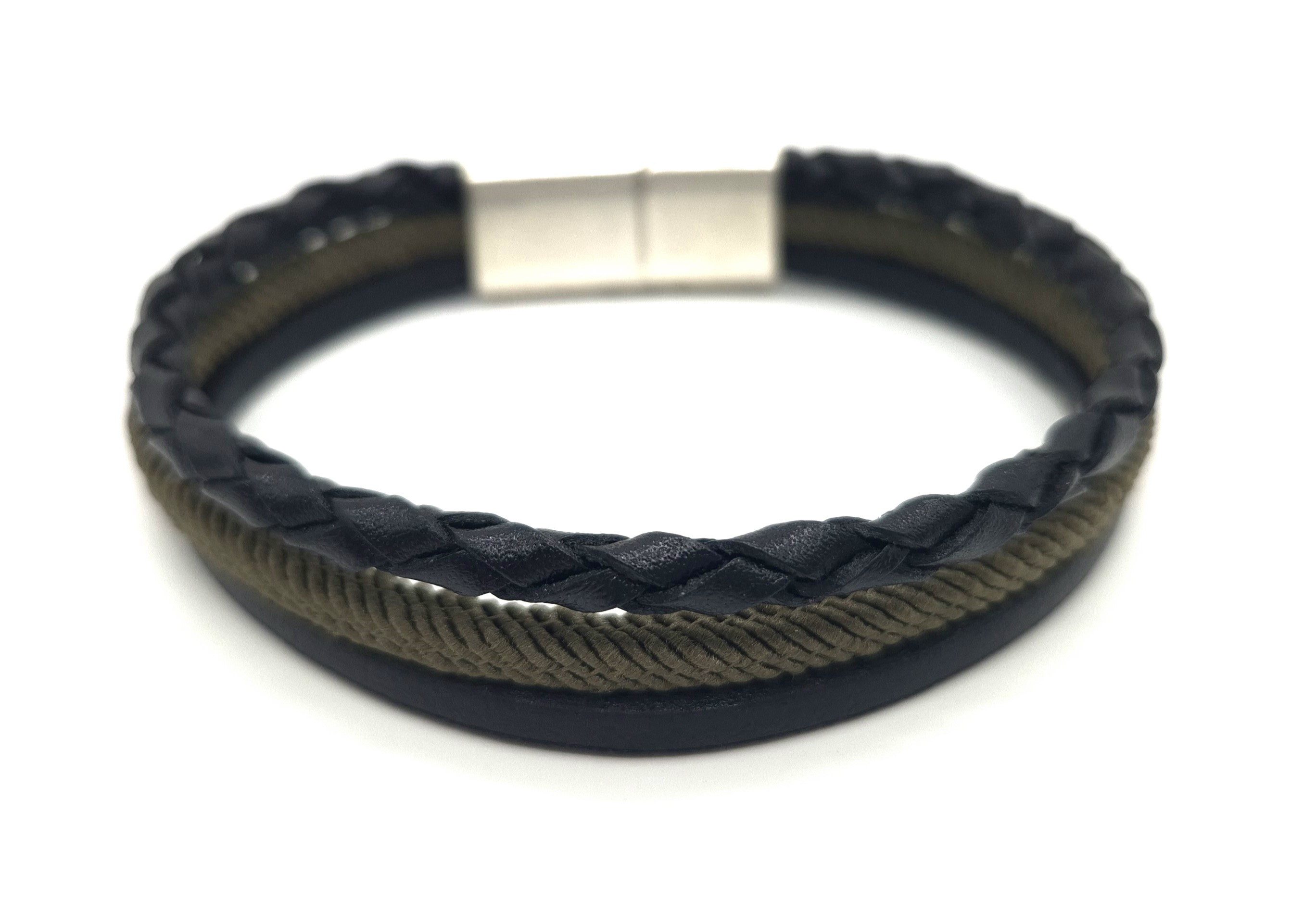 Lederarmband Elegantes Leder Armband aus Echtleder Vintage Armband