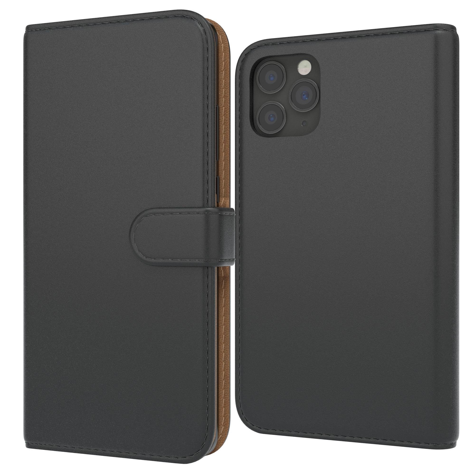 EAZY CASE Handyhülle Bookstyle Farbig für Apple iPhone 11 Pro, Schutzhülle mit Standfunktion Kartenfach Handytasche aufklappbar Etui