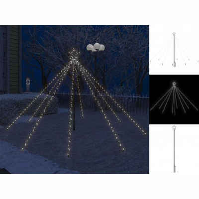 vidaXL Christbaumschmuck LED-Lichterkette Weihnachtsbaum Indoor Outdoor 400 LEDs 2,5 m