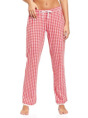 Pussy Deluxe Schlafshorts Red Plaid