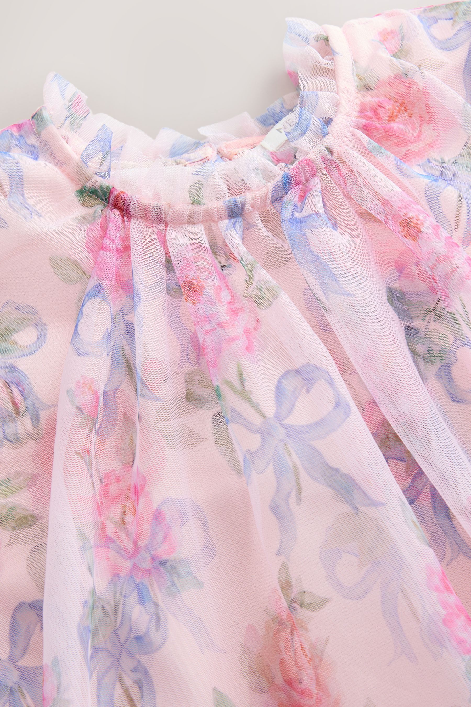 Next Meshkleid Mesh-Partykleid mit langen Ärmeln (1-tlg)