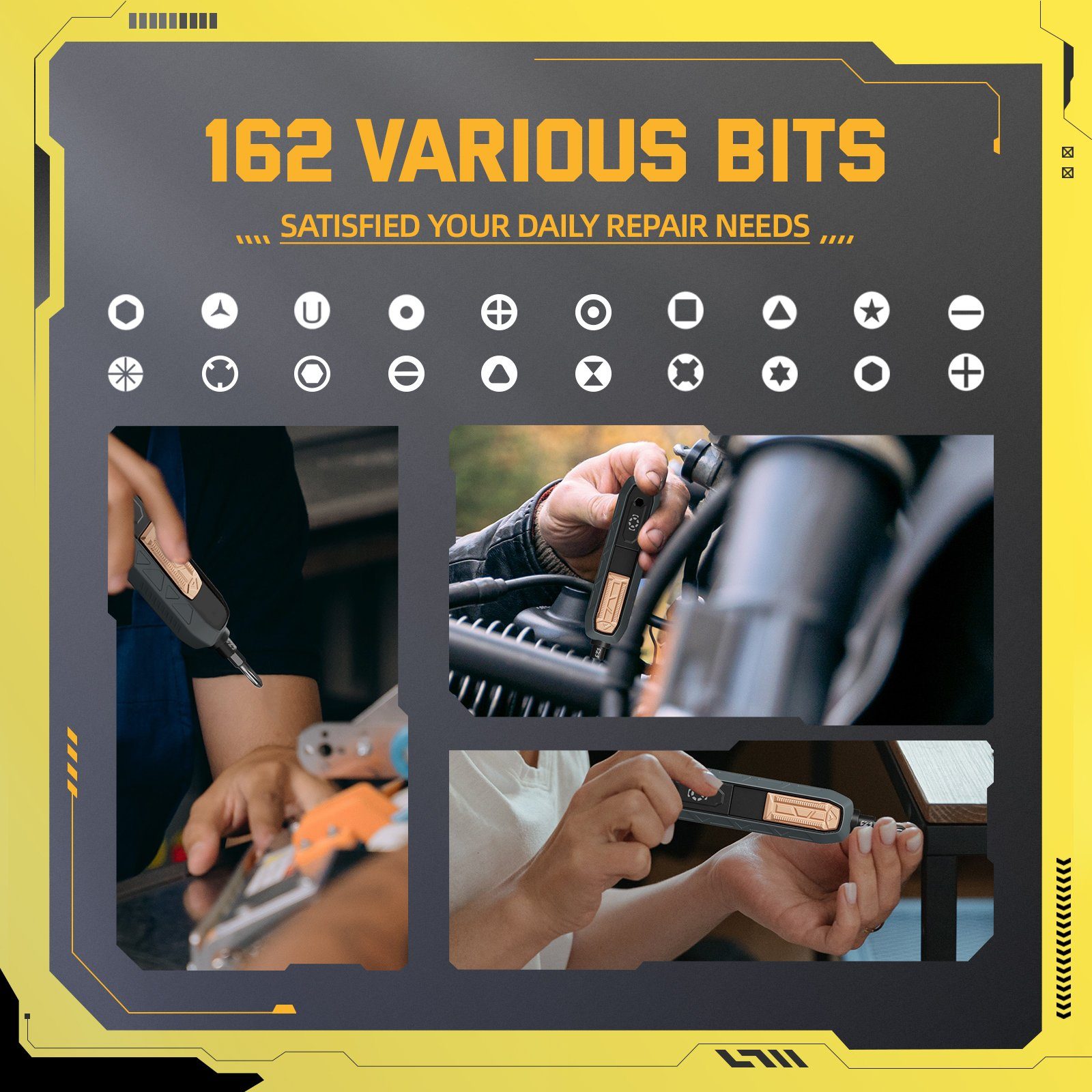 Mustbau Werkzeugset, 180 in 1 Feinmechaniker Schraubendreher Set für PC, Handy, Brille