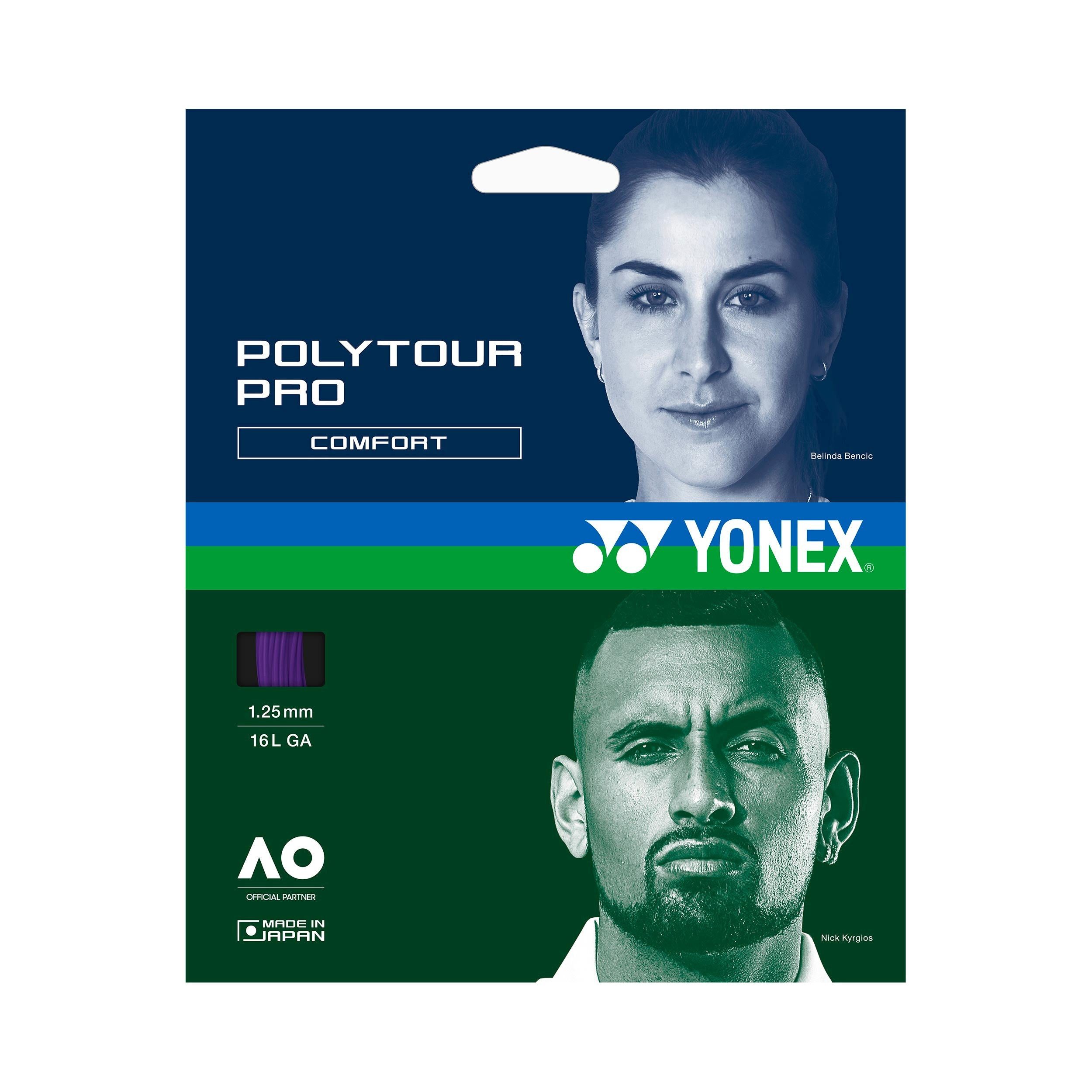 Yonex Tennissaite Poly Tour Pro Midnight Purple