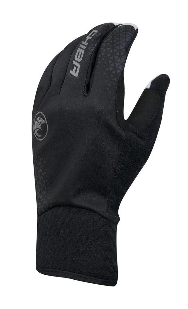 Fahrradhandschuhe CHIBA Race Performer Light - Radhandschuhe sz/silber, Größe 7, winddic