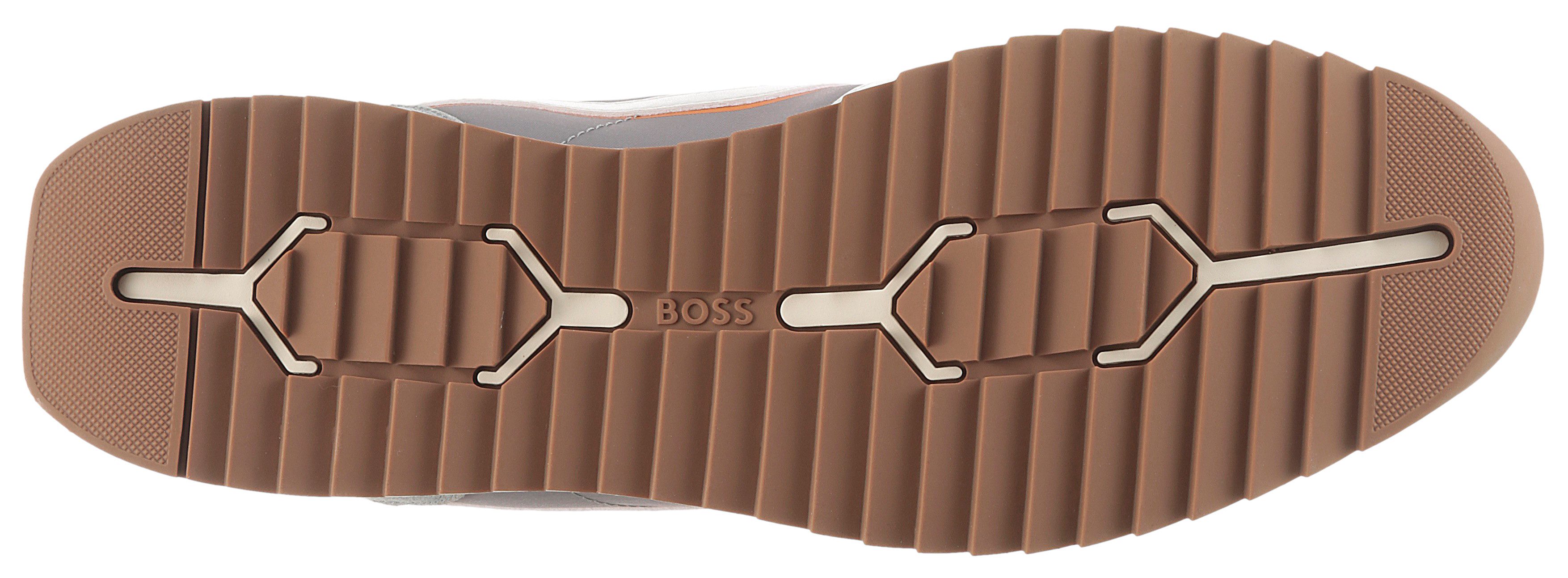 BOSS ORANGE Zayn_Lowp Sneaker Freizeitschuh, Halbschuh, Schnürschuh im Retro-Look