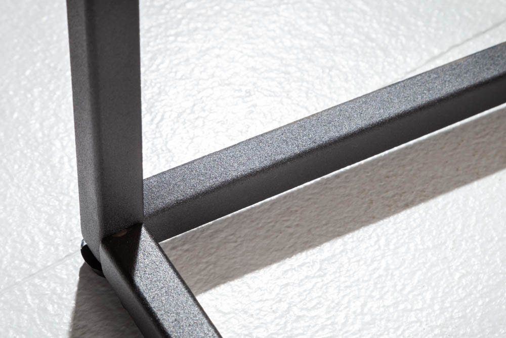 Metall / natur ELEMENTS riess-ambiente Tablett · abnehmbares 60cm Wohnzimmer Couchtisch Industrial (Einzelartikel, 1-St), · · schwarz · Eichen-Design