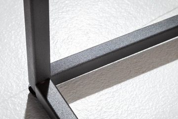 riess-ambiente Couchtisch ELEMENTS 60cm natur / schwarz (Einzelartikel, 1-St), Wohnzimmer · Eichen-Design · Metall · abnehmbares Tablett · Industrial