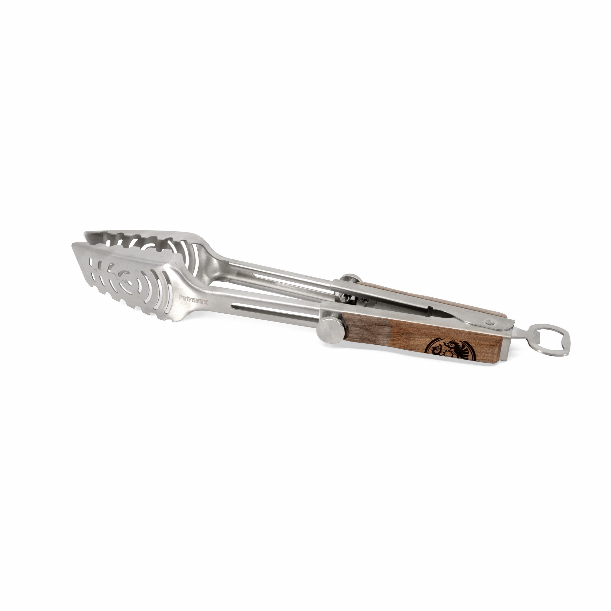 Petromax Feuerstelle Petromax Teleskop Grillzange (29 - 37 cm) mit Flaschenöffner und