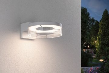 Paulmann LED Außen-Wandleuchte Capea IP44 231mm 3000K 700lm 230V Aluminium, LED fest integriert, Warmweiß, Bewegungsmelder