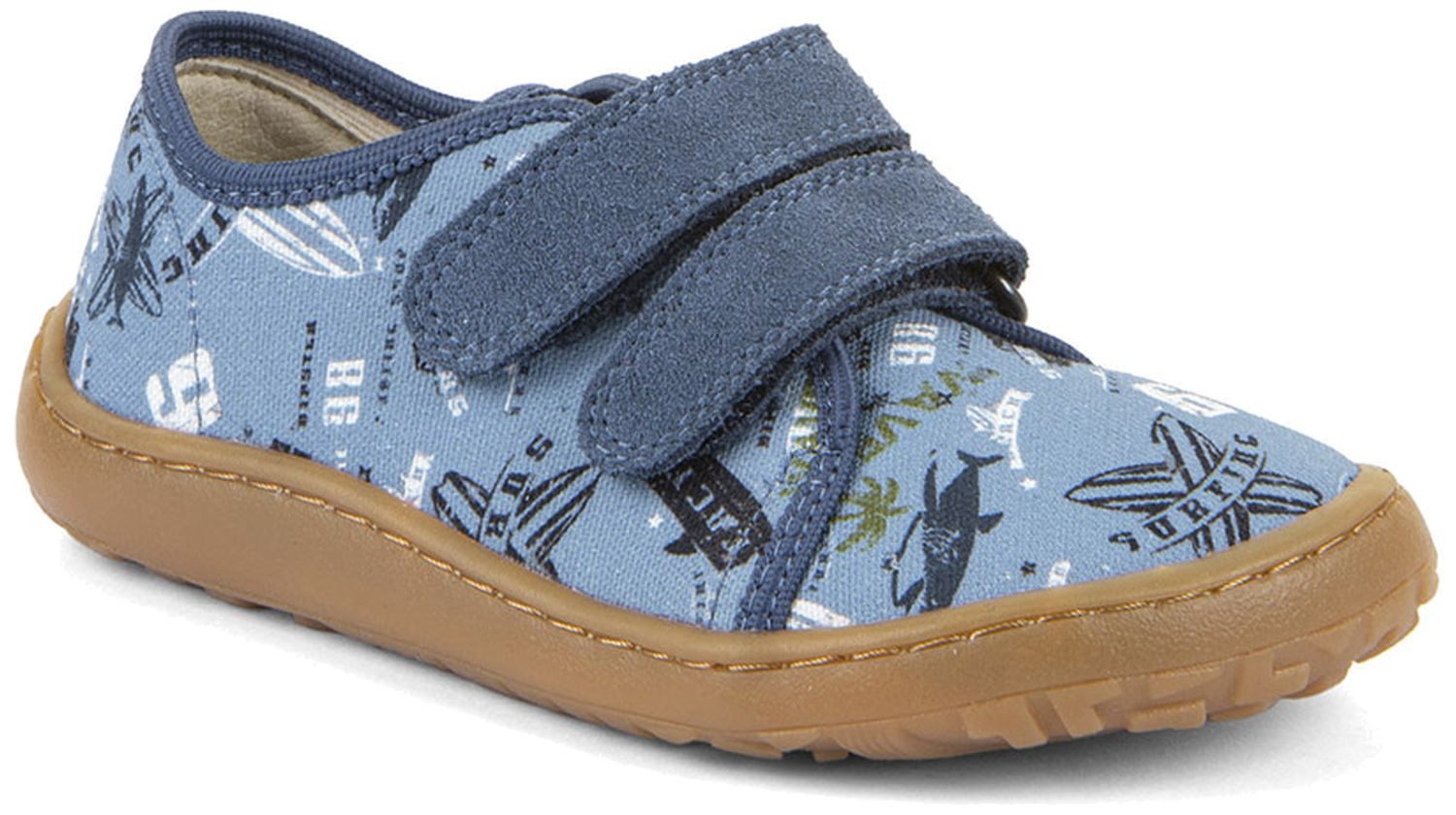 froddo® Froddo Barefoot Canvas Blue/Denim Hausschuh