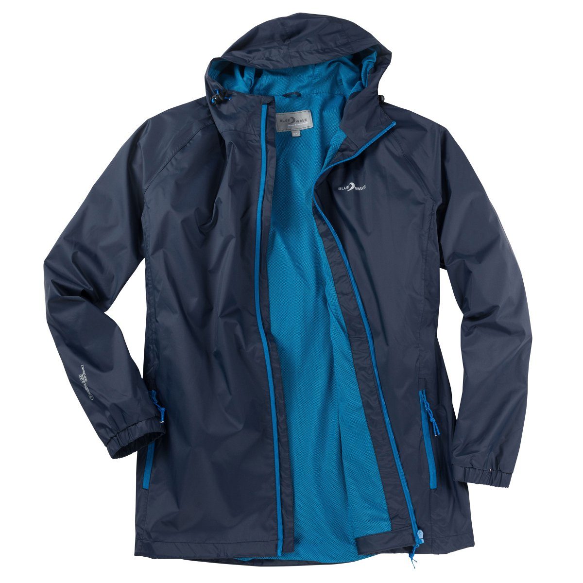 Funktionsjacke Blue Wave leichte Funktionsjacke marine große Größen