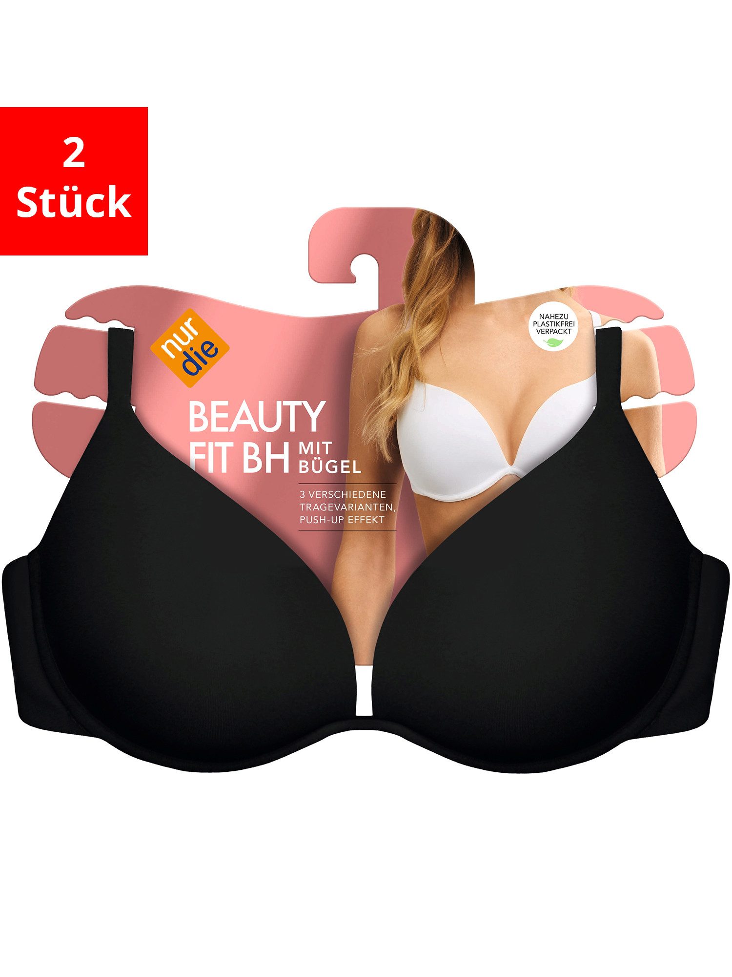 Nur Die Push-up-BH Beautyfit - Im 2-Pack