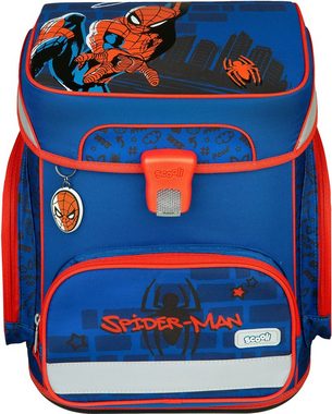 Scooli Schulranzen EasyFit, Spider Man (Set, 5-tlg)