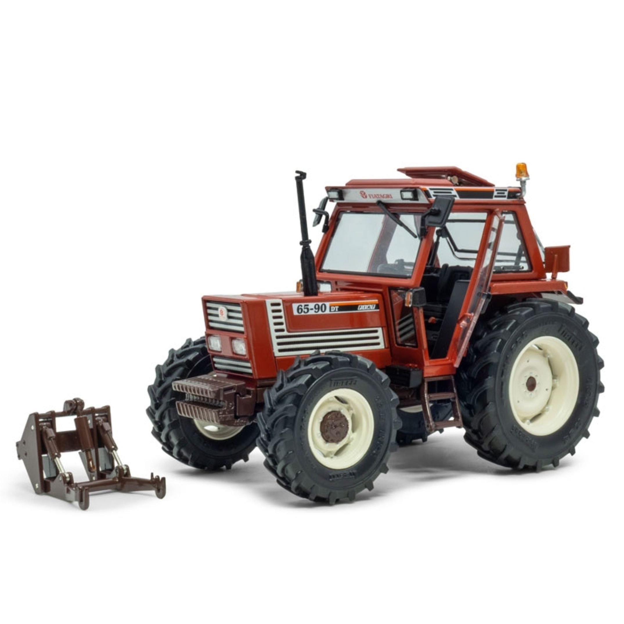 ROS Modelltraktor ROS FIAT 65-90 Supercomfort Kabine 4WD - 302594, Maßstab 1:32