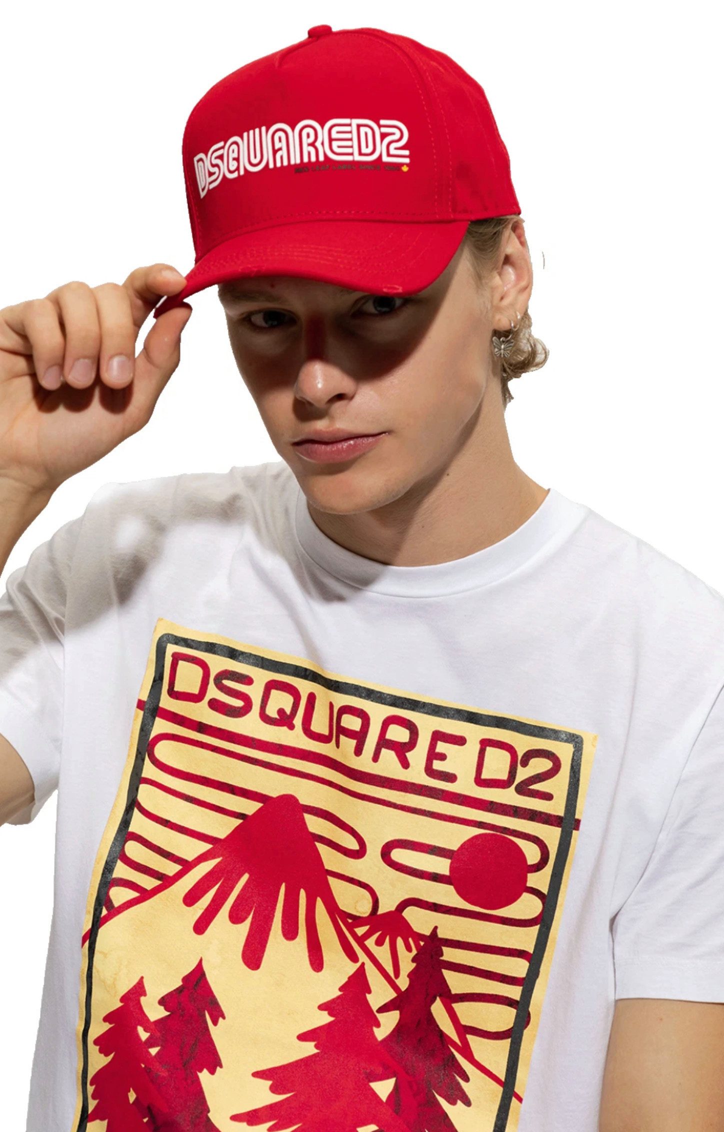 Dsquared2 Baseball Cap Baseballcap Leaf Label Cap Icon Baseball Kappe Unisex Canadian Tradition“ – mutig, modern und raffiniert.