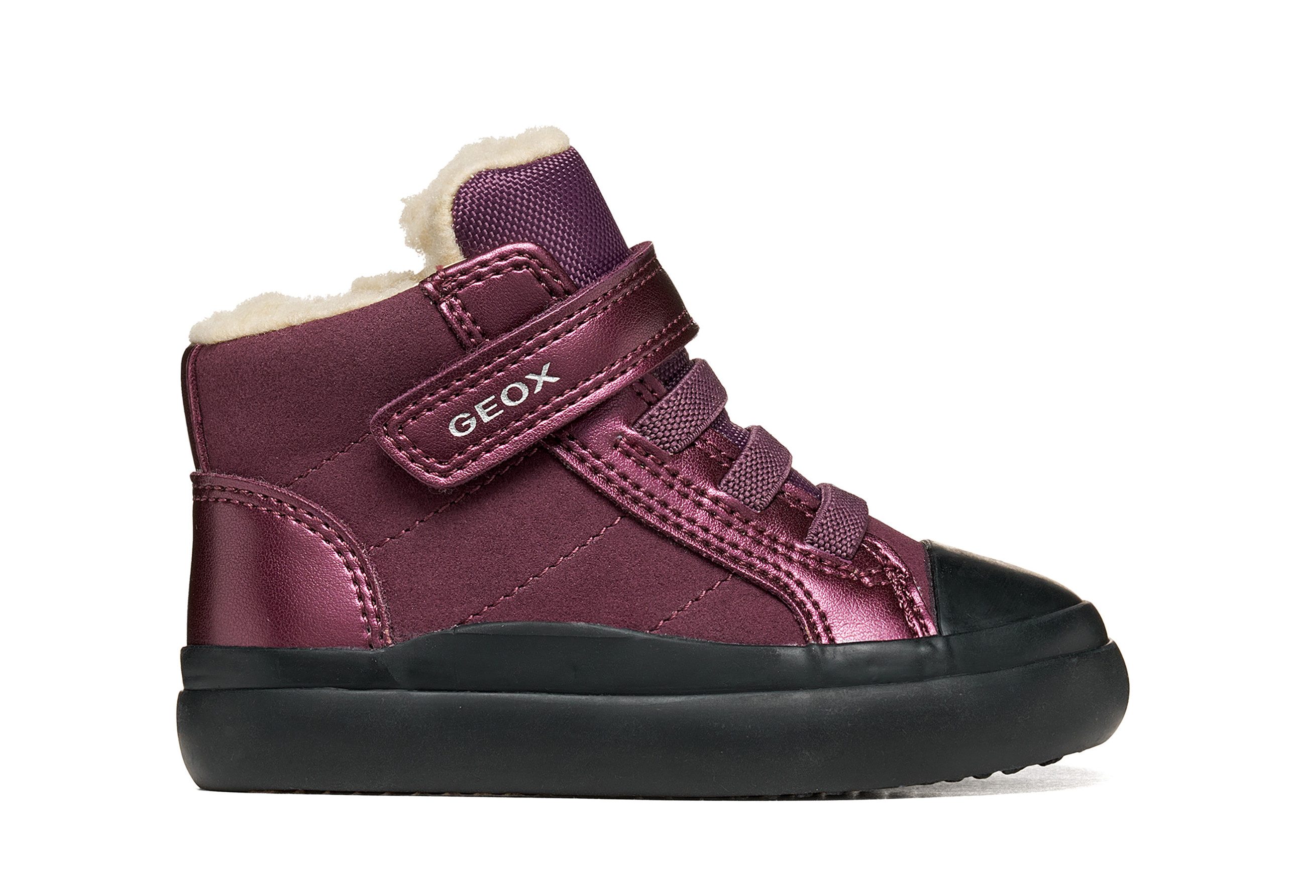 Geox B GISLI GIRL Lauflernschuh Winterboots mit Klettriemchen mit Größenschablone zum Download – Bild 5 von 5