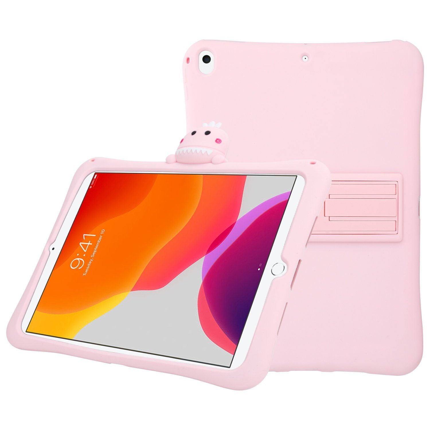Cadorabo Tablet-Hülle TPU Tablet für Kinder Apple iPad AIR 3 (10.5 Zoll),  Tablethülle - Schutzhülle für Kinder aus TPU Silikon mit Standfunktion