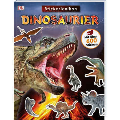 Dorling Kindersley Verlag Stickerbuch »Sticker-Lexikon Dinosaurier«