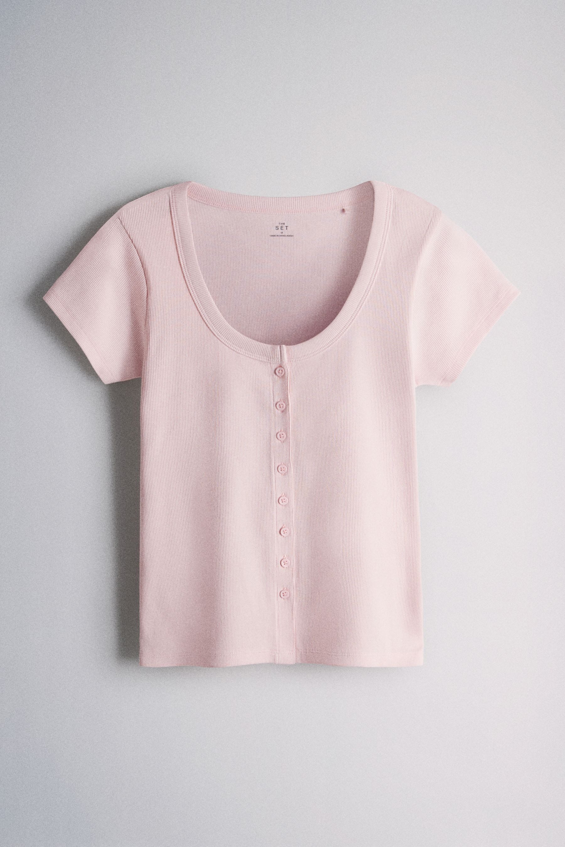 The Set T-Shirt The Set Oberteile mit Knopfleiste, 4er-Pack (4-tlg) – Bild 5 von 5