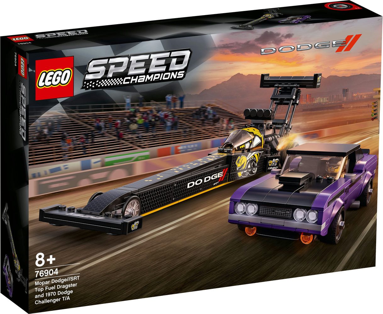 LEGO Speed Champions: 76904 - Mopar Dodge// SRT - EOL 2022 Konstruktionsspielsteine