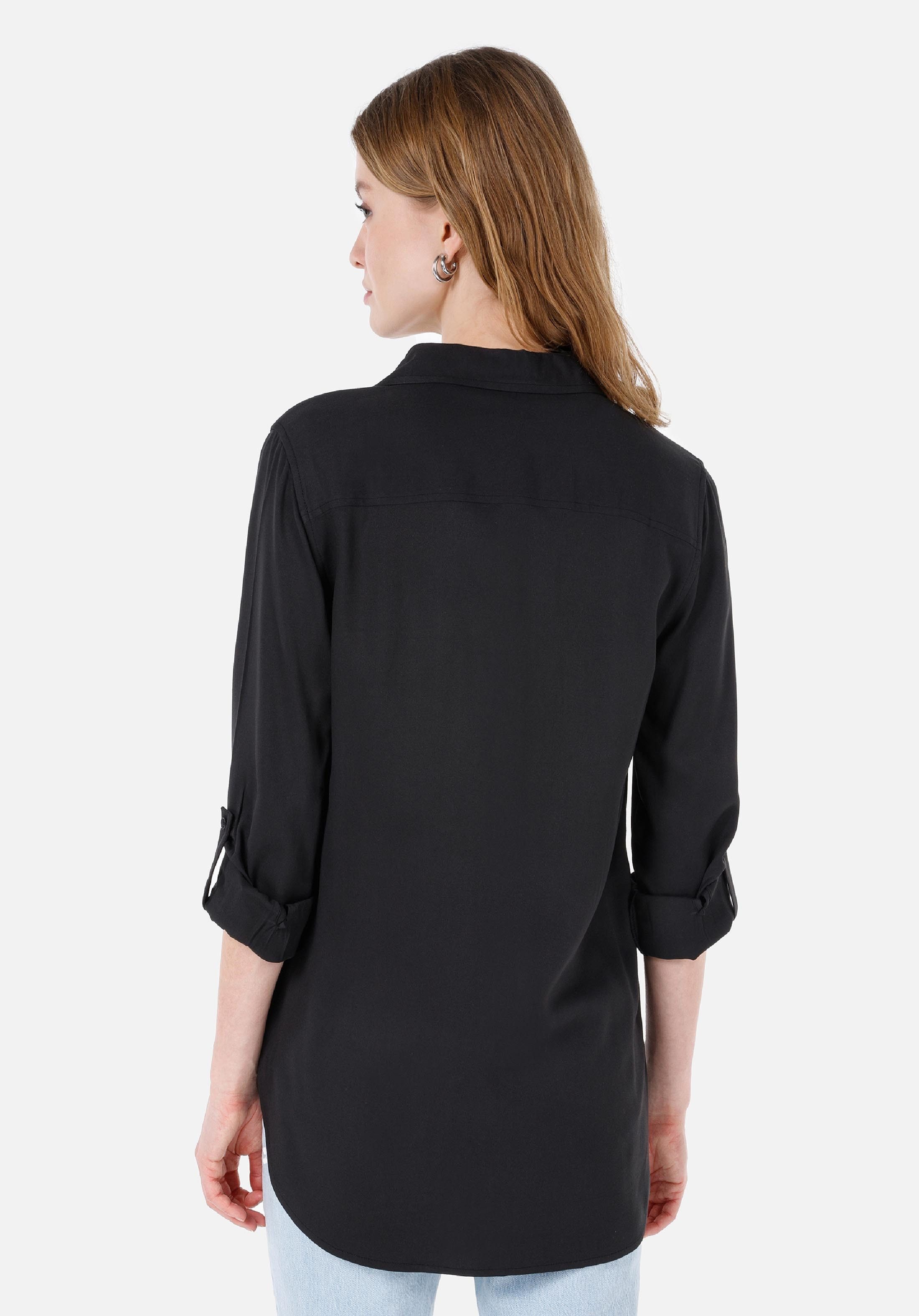 Colins Langarmhemd Longsleeve Damen Shirt, Langarmshirts günstig online kaufen