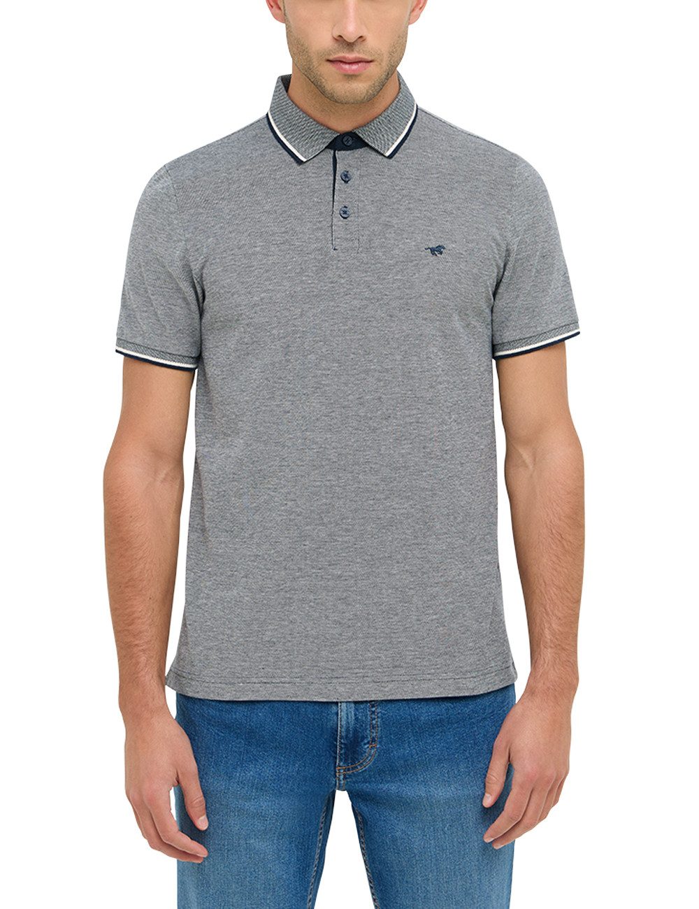 MUSTANG Kurzarmshirt Herren Style Palco