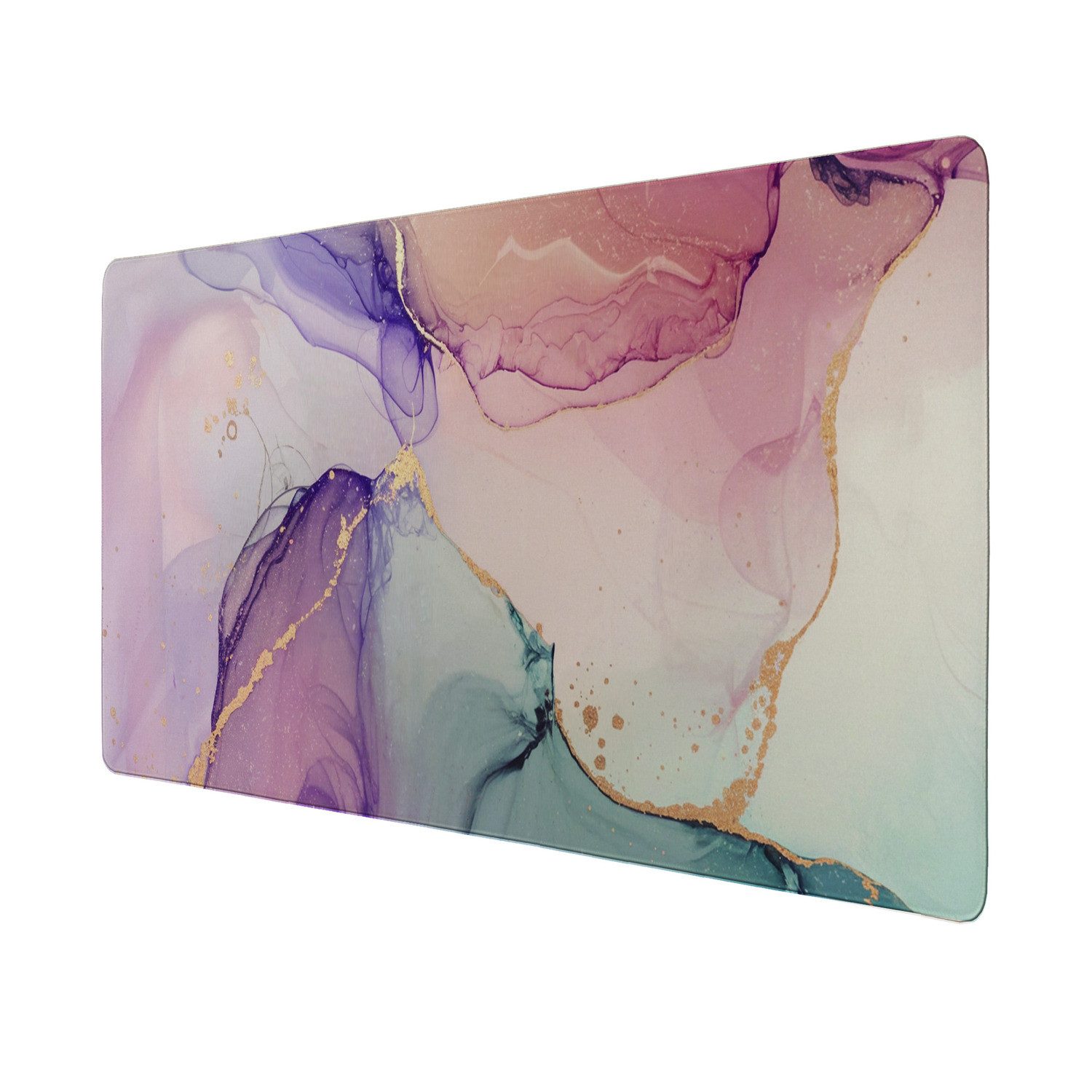 speecheese Schreibtischunterlage Fluid Art Wirbel Schreibtischunterlage 69x31cm XXL Mauspad für