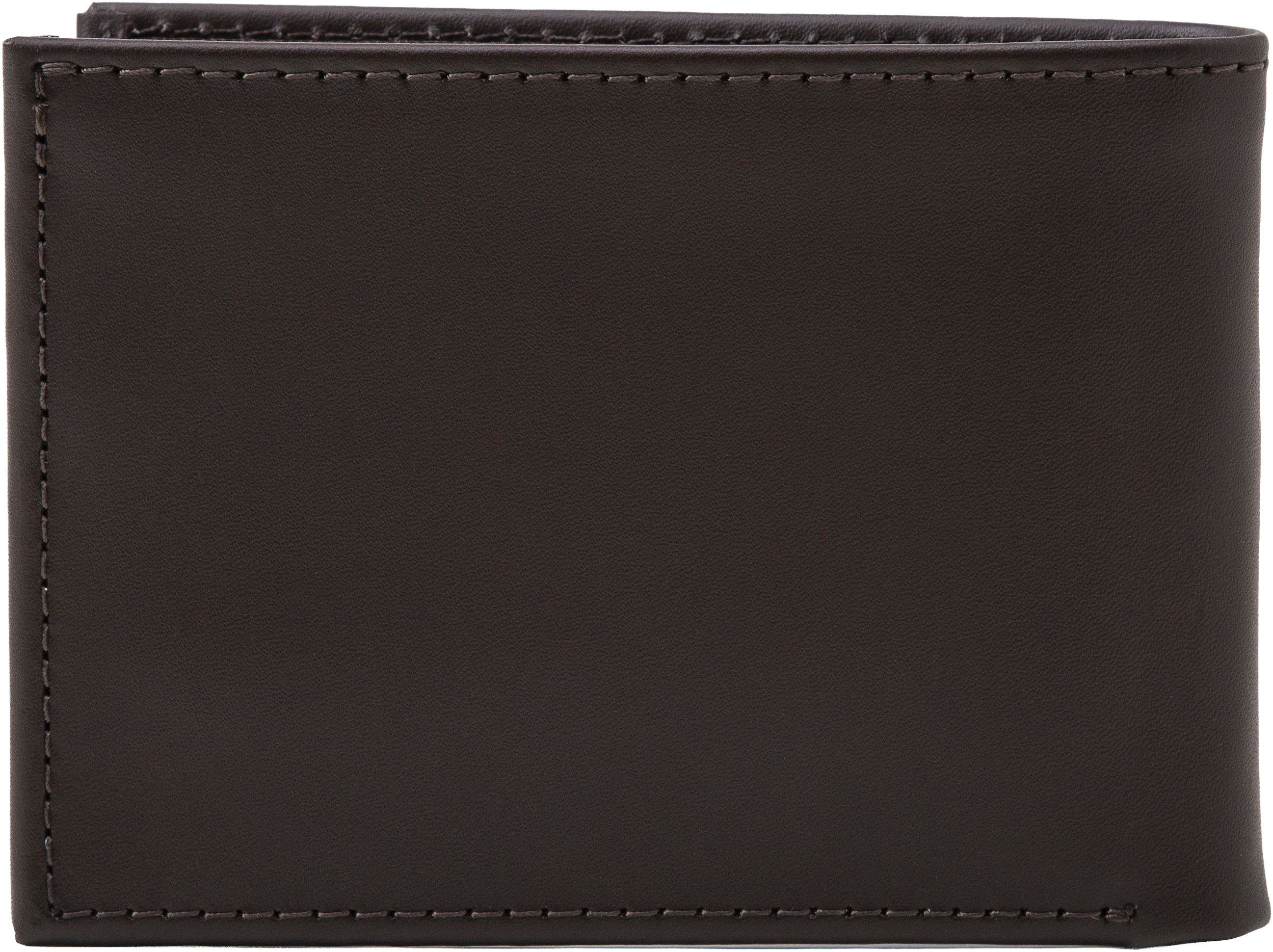 Levi's® Geldbörse BATWING BIFOLD ID, Geldbeutel Portemonnaie Herrenbörse Leder